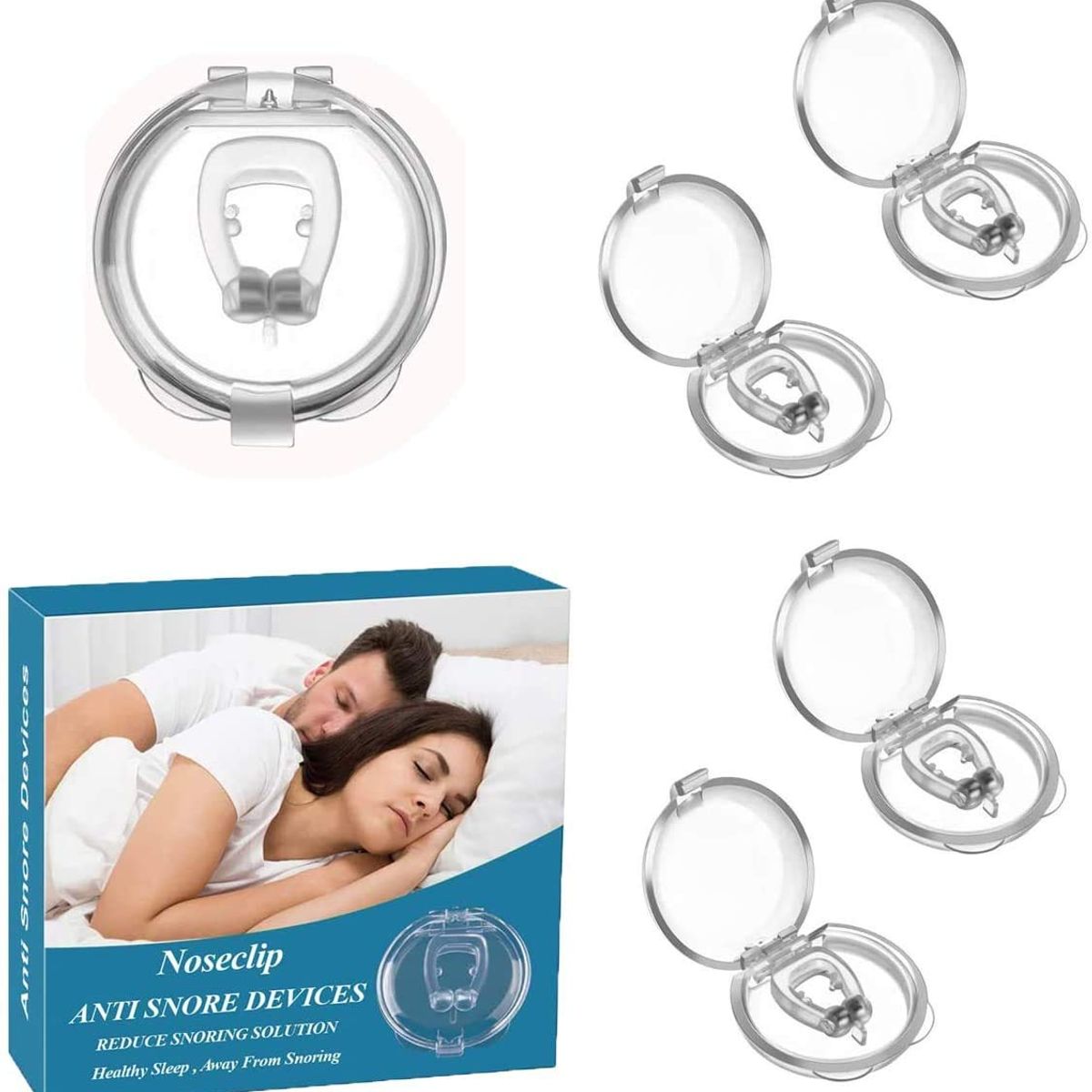 MOVI - ANTIRRONQUIDOS  NoseClip