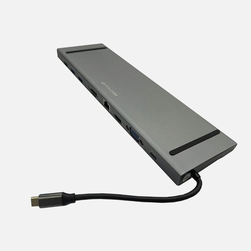 DATACOM - Hub USB-C 10 en 1 - Datacom