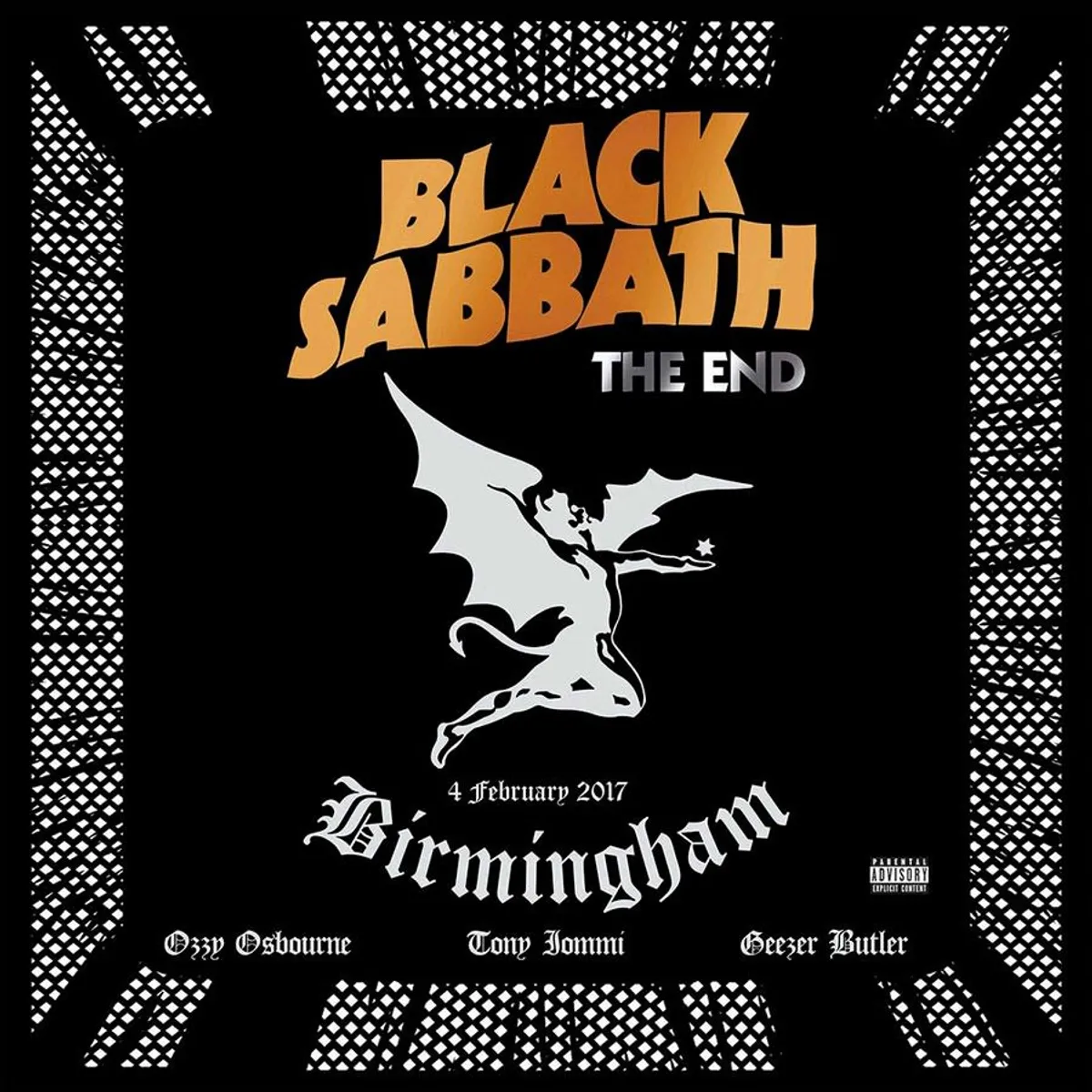 GRUPO LASER DISC - Vinilo black sabbath the end 3lp