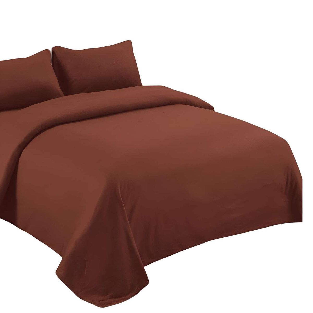 GENERICO - SABANA DE MICROPOLAR 2 PLAZAS CAFÉ