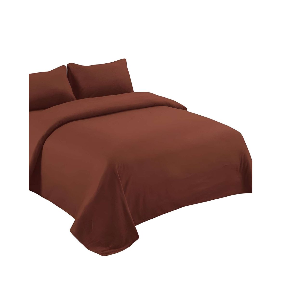 GENERICO - SABANA DE MICROPOLAR 2 PLAZAS CAFÉ