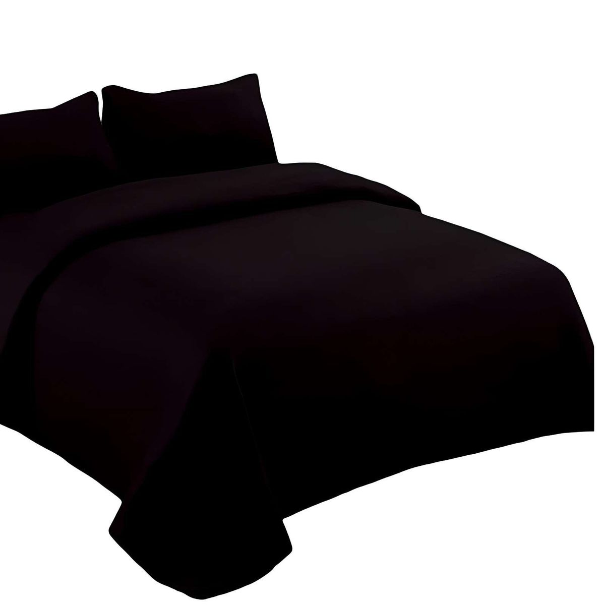 GENERICO - SABANA DE MICROPOLAR 2 PLAZAS NEGRA