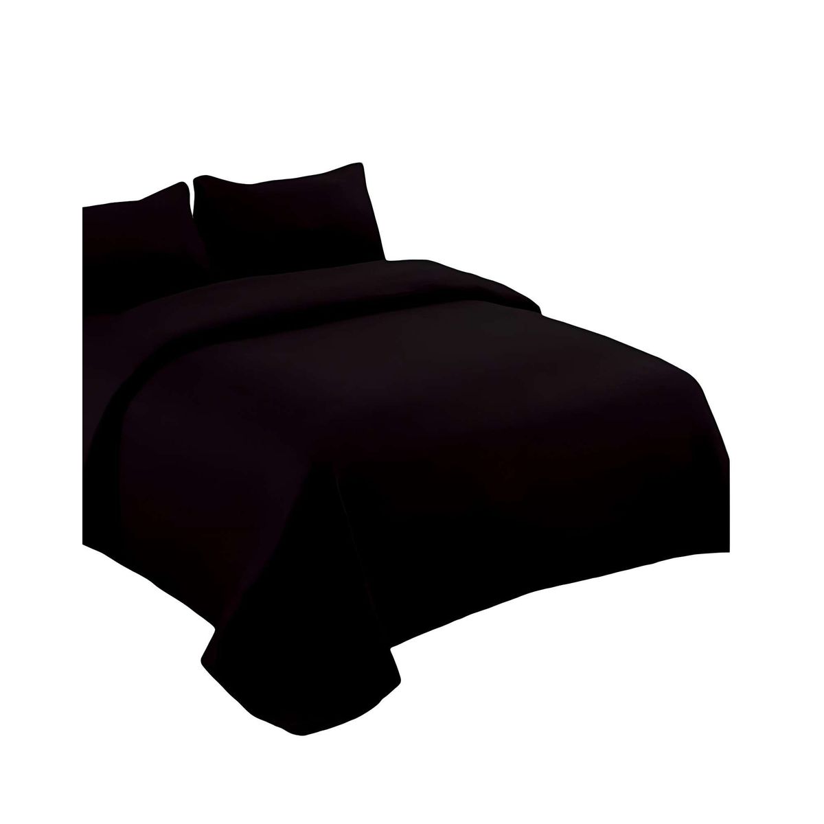 GENERICO - SABANA DE MICROPOLAR 2 PLAZAS NEGRA