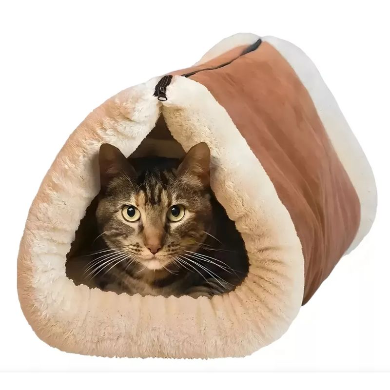 GENERICO - Cama para Mascotas Térmica 2 en 1 Gato Perro