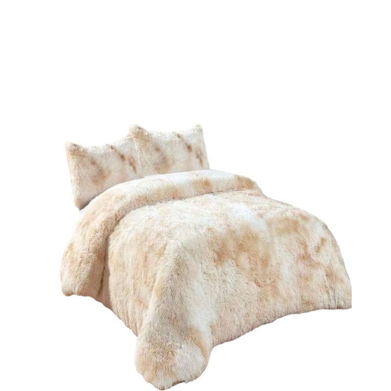 GENERICO - PLUMON PELUDO KING BEIGE JASPEADO