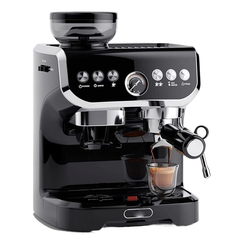 U BUY - Cafetera Espresso Eléctrica Con Molinillo