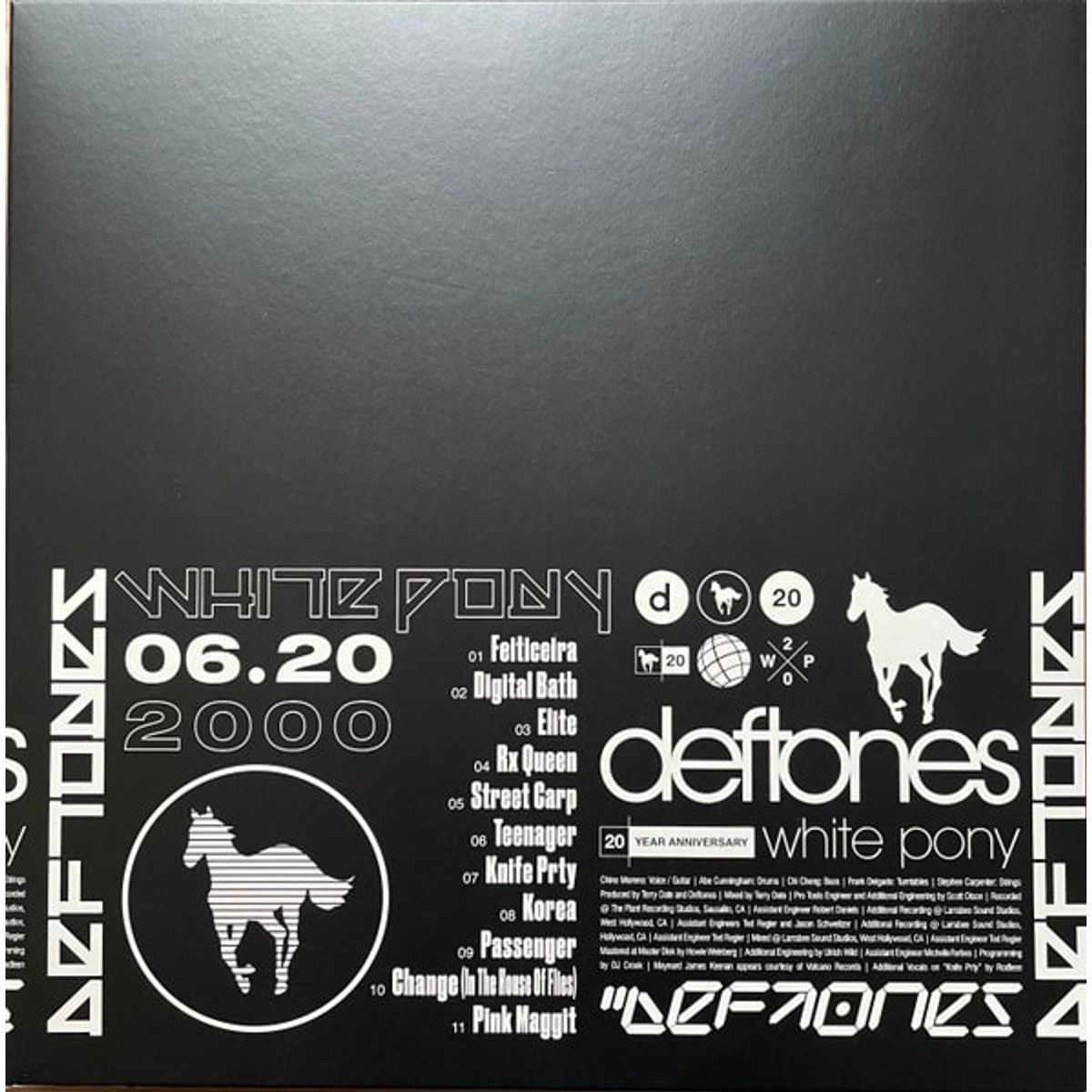 GRUPO LASER DISC - Vinilo deftones white pony 20th aniversary 4lp