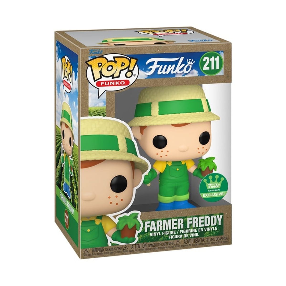 FUNKO - Funko Pop Freddy Granjero 211 Exclusivo Funkoshop