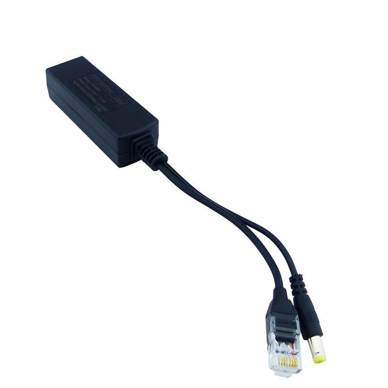 GENERICO - ADAPTADOR POE SPLITER COD151601 48V A 12V MODPD48V 20A NEGRO
