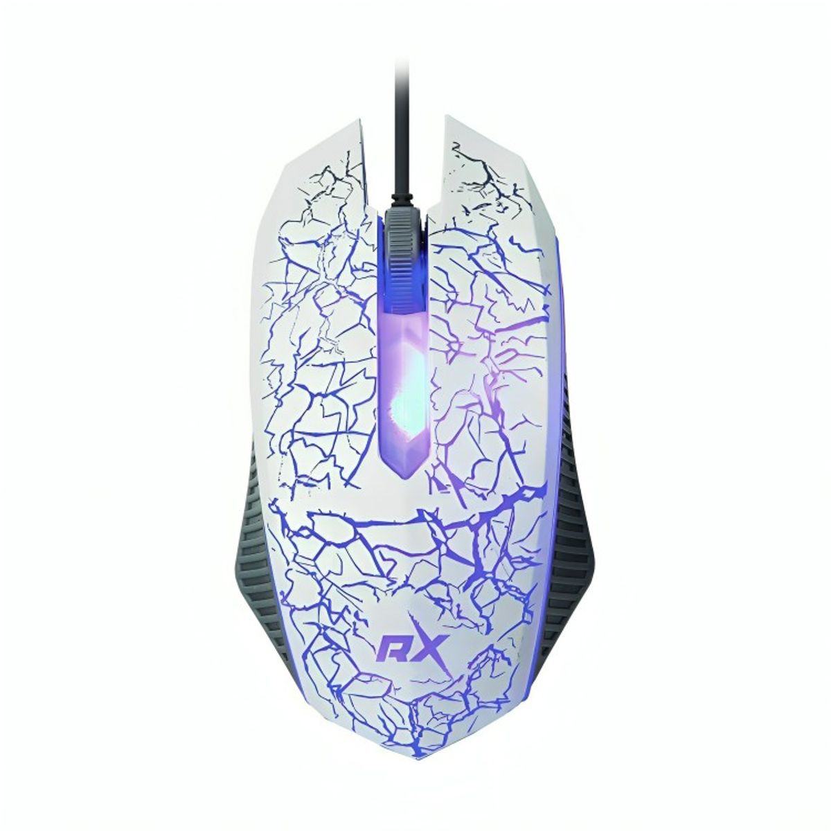 REPTILEX - GAMING MOUSE CON SENSOR OPTICO DE LUZ LED 1000 DPI - WHITE