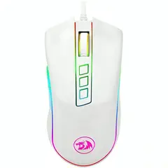 REDRAGON - M711W MOUSE ALAMBRICO GAMER RGB COBRA WHITE