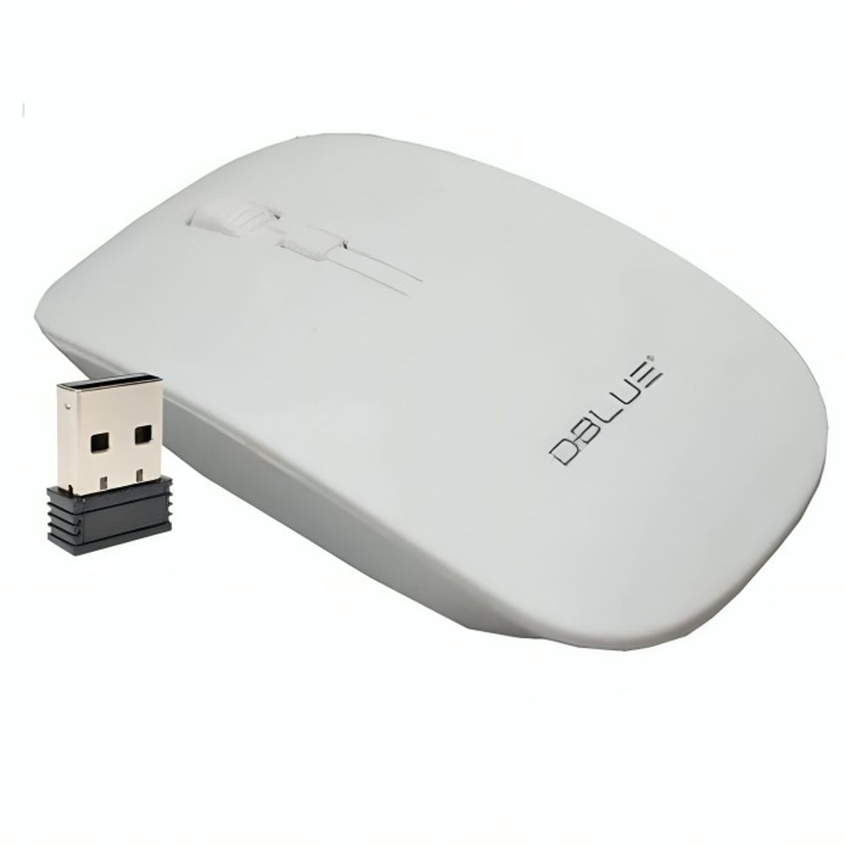 DBLUE - MOUSE INALAMBRICO 24 GHZ 1000 DPI  - WHITE