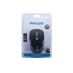PHILCO - MOUSE OPTICO INAL NEGRO