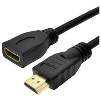 CABLE HDMI MACHO A HDMI HEMBRA DE 50CM