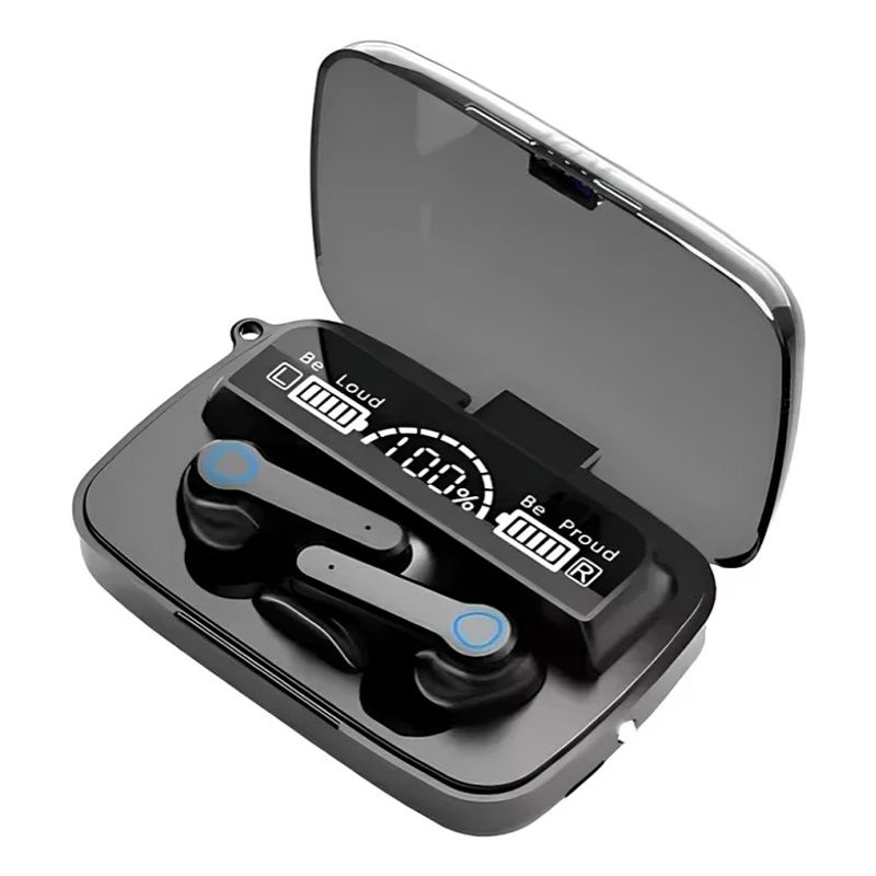 OEM - Audífonos inalámbricos M19 con Powerbank y Linterna
