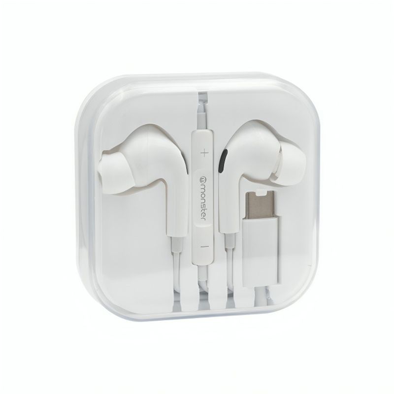 MONSTER - AUDIFONO MONSTER ALAMBRICO MANOS LIBRES TYPE-C C21WT