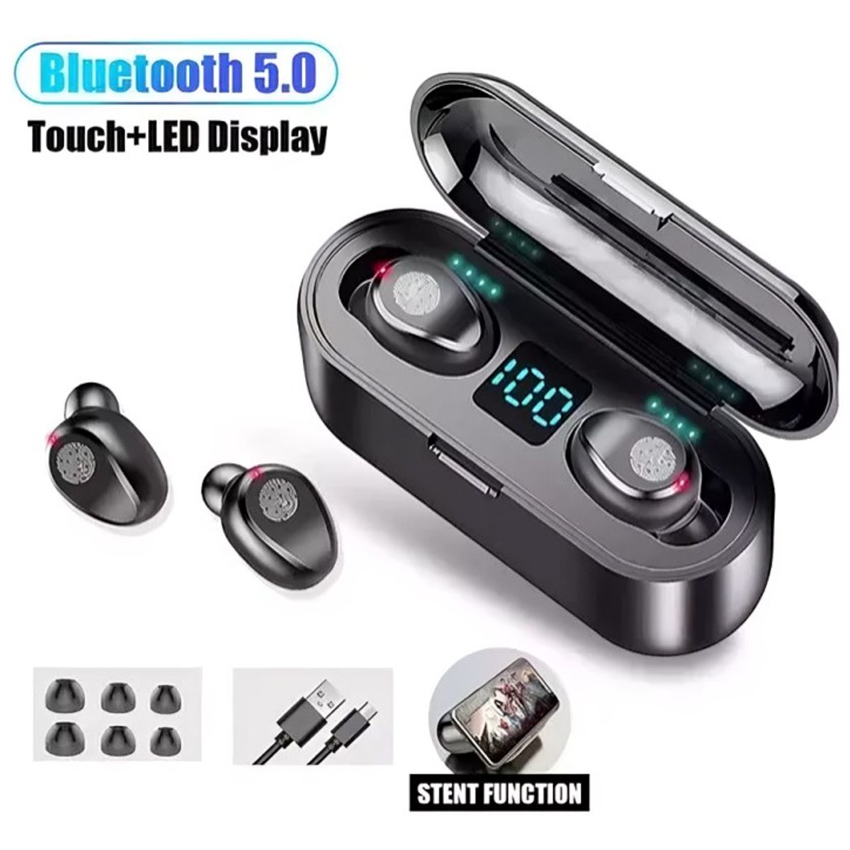 OEM - Audífonos Inalámbricos Bluetooh Aks T230