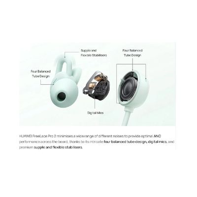 Imagen 2 del producto FreeLace Pro 2 Audifonos Inteligentes Active Noise-Negro_