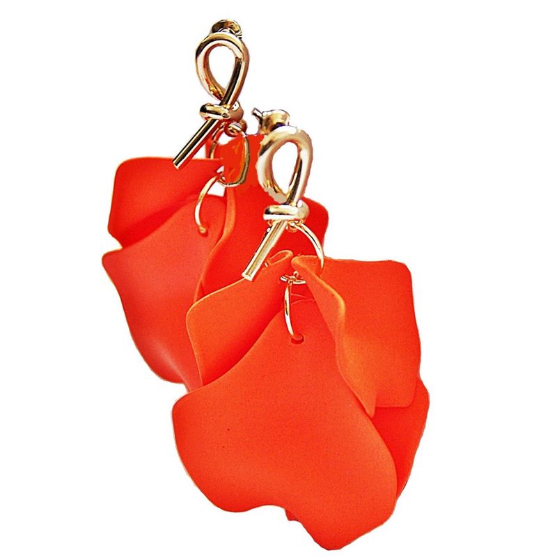 VIVAFELICIA - Aros Acero Raffaella Naranja