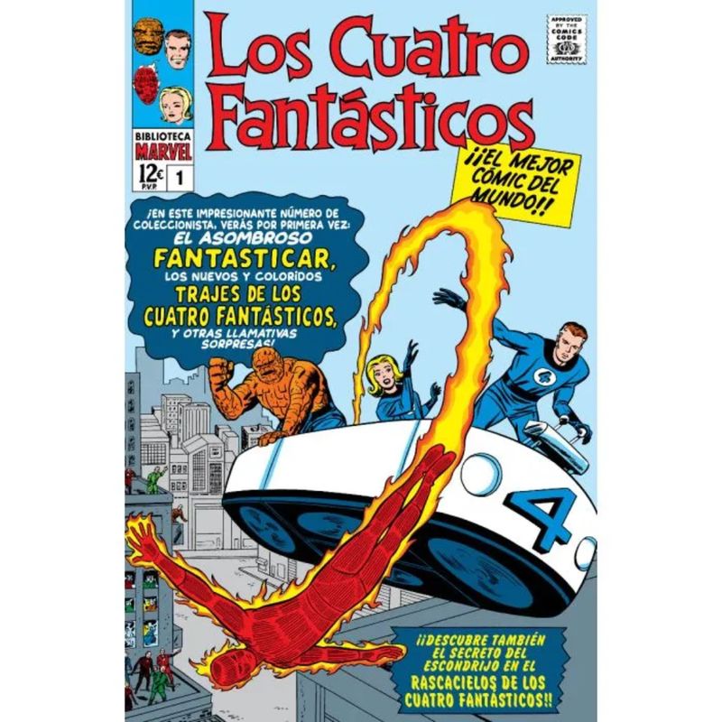 PANINI COMICS - Biblioteca Marvel - Los Cuatro Fantásticos N°1