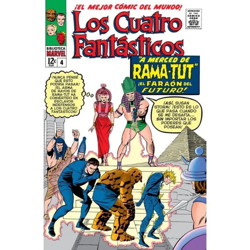 PANINI CHILE - Biblioteca Marvel - Los Cuatro Fantásticos N°4