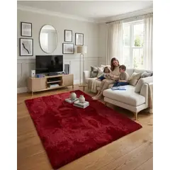 GENERICO - Alfombra Shaggy Peluda Extra Suave VERANO / INVIERNO 240 x 200 cm