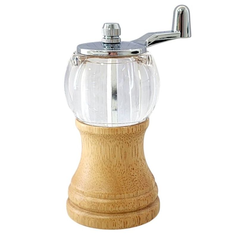 BELKRA - Molinillo Madera Salero Cocina Especias Condimentos