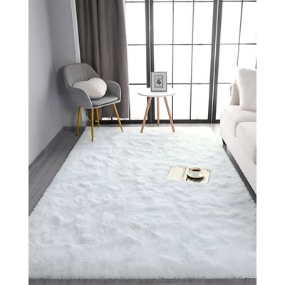 Imagen 2 del producto Alfombra Living y Dormitorio Suave 200 x 300 cm Primera Calidad Blanco