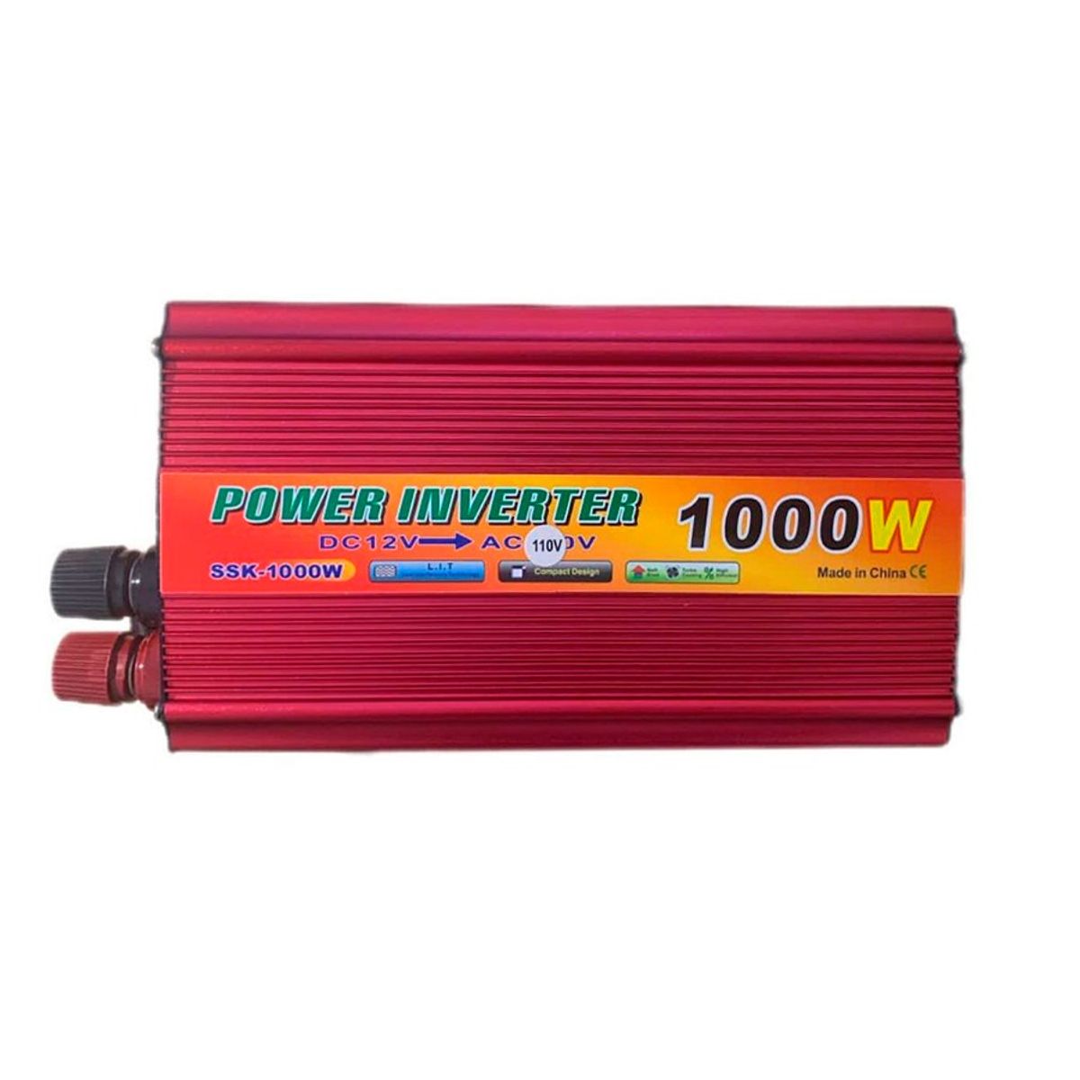 GENERICO - Inversor Convertidor De Corriente De Coche 1000w 12v220v