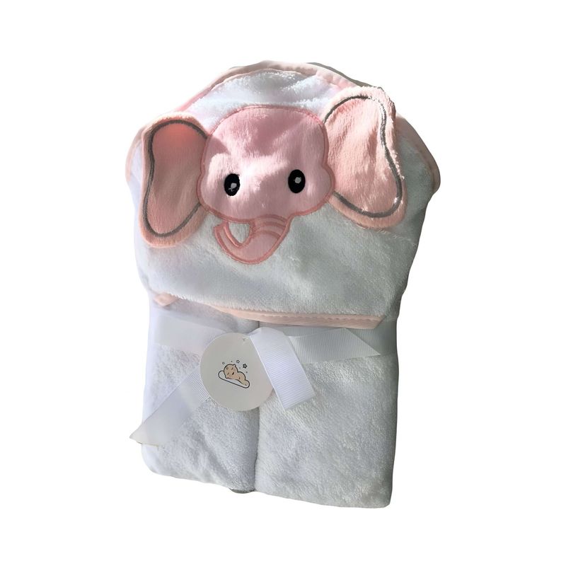 GENERICO - Toallas de baño con capucha para bebé niña 1