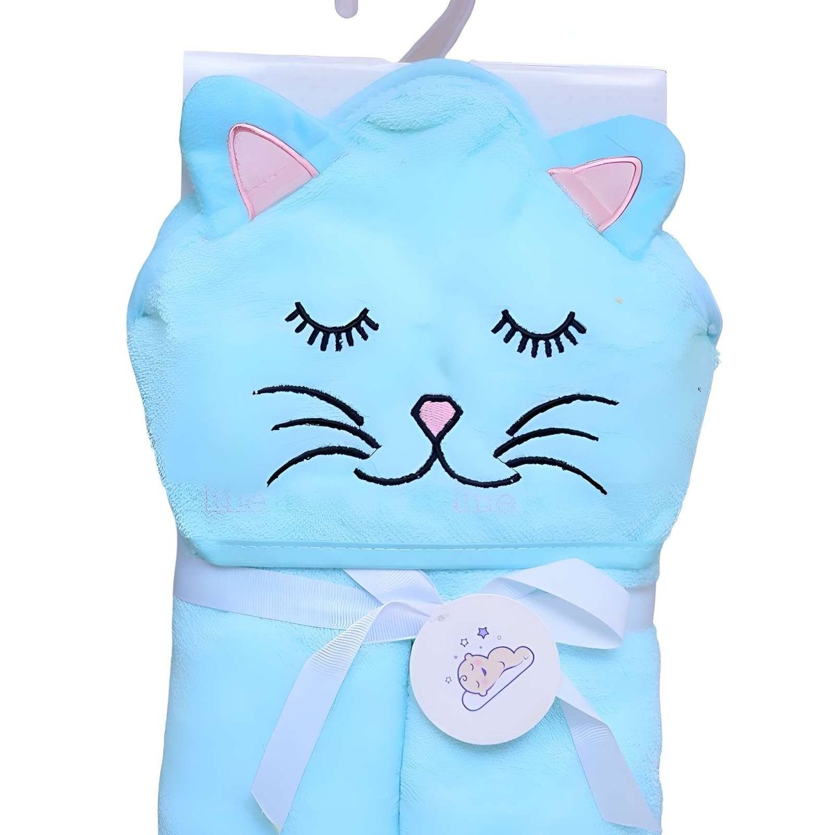 GENERICO - Toallas de baño con capucha para bebé niña 3