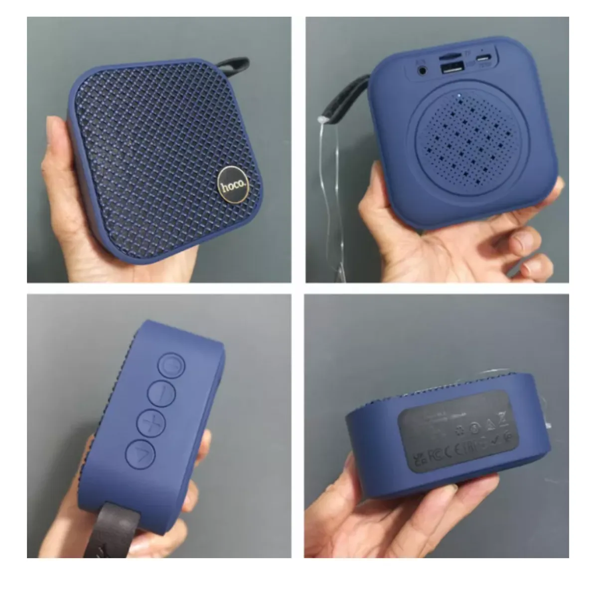 GENERICO - Mini Parlante Bocina Portátil Bluetooth Sport Azul