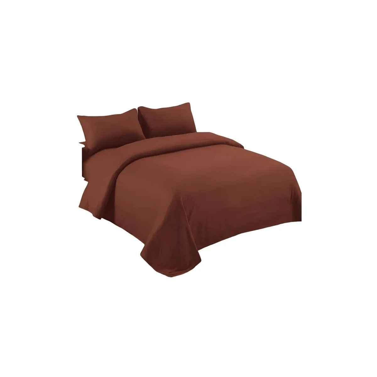 GENERICO - SABANA DE MICROPOLAR 2 PLAZAS CAFÉ