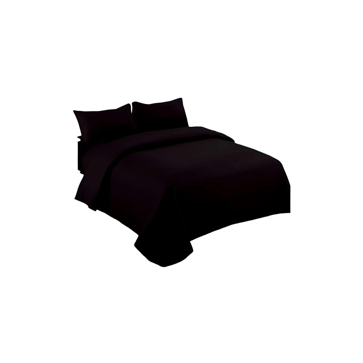 GENERICO - SABANA DE MICROPOLAR 2 PLAZAS NEGRA