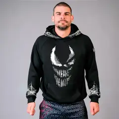 KUSSI COLLECTION - Hoodie Poleron canguro Venom black - Edicion Limitada