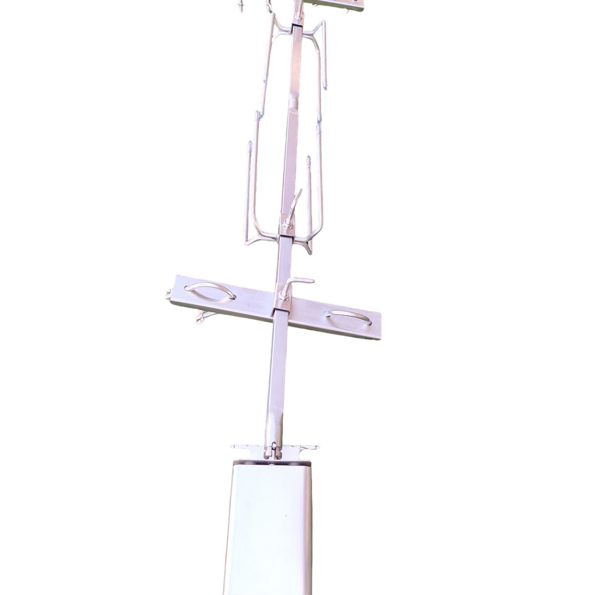 GENERICO - Kit spiedo motor para corderos capacidad 40 kg  largo 130 cm