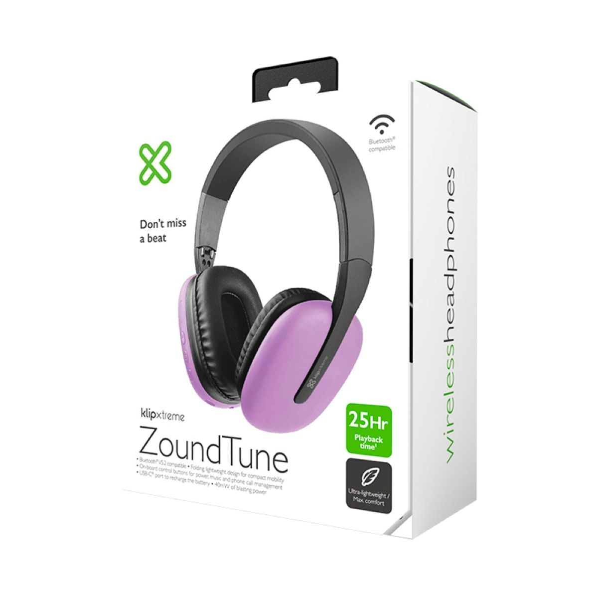KLIP XTREME - Audifonos Klipxtreme Zoundtune Bluetooth