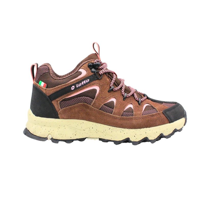LOTTO - Zapatilla Outdoor Mujer Lotto - Solaro  LC Café Rosado