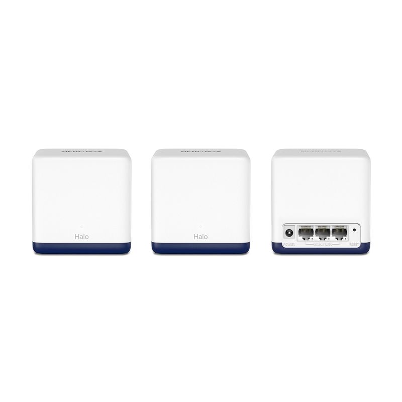 MERCUSYS - Set 3 Sistema Wi-fi Mesh Mercusys Tp-link Halo H50G Ac1900