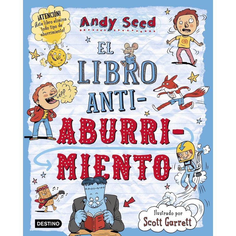 DESTINO - El libro antiaburrimiento - Andy Seed