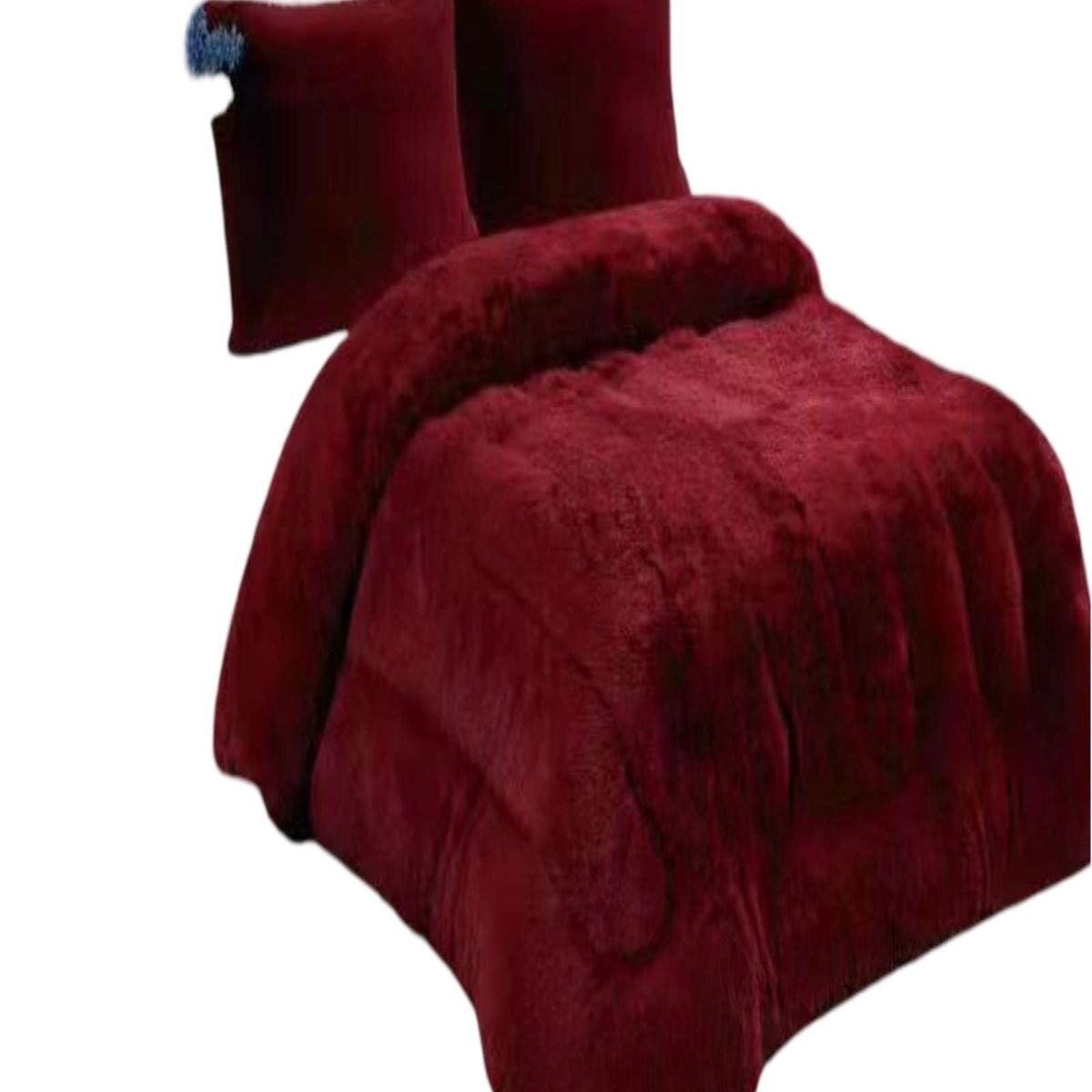 GENERICO - PLUMON CHIPORRO PELUDO 2 PLAZAS BURDEO