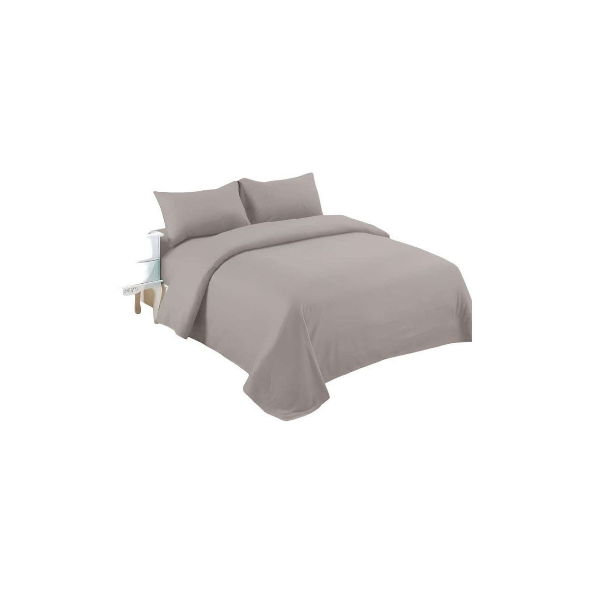 GENERICO - SABANA DE MICROPOLAR 2 PLAZAS GRIS