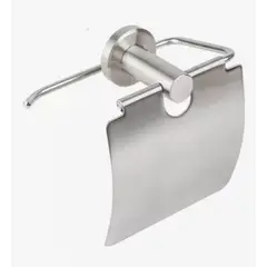 GENERICO - Porta Rollo Papel Higiénico Acero Inoxidable