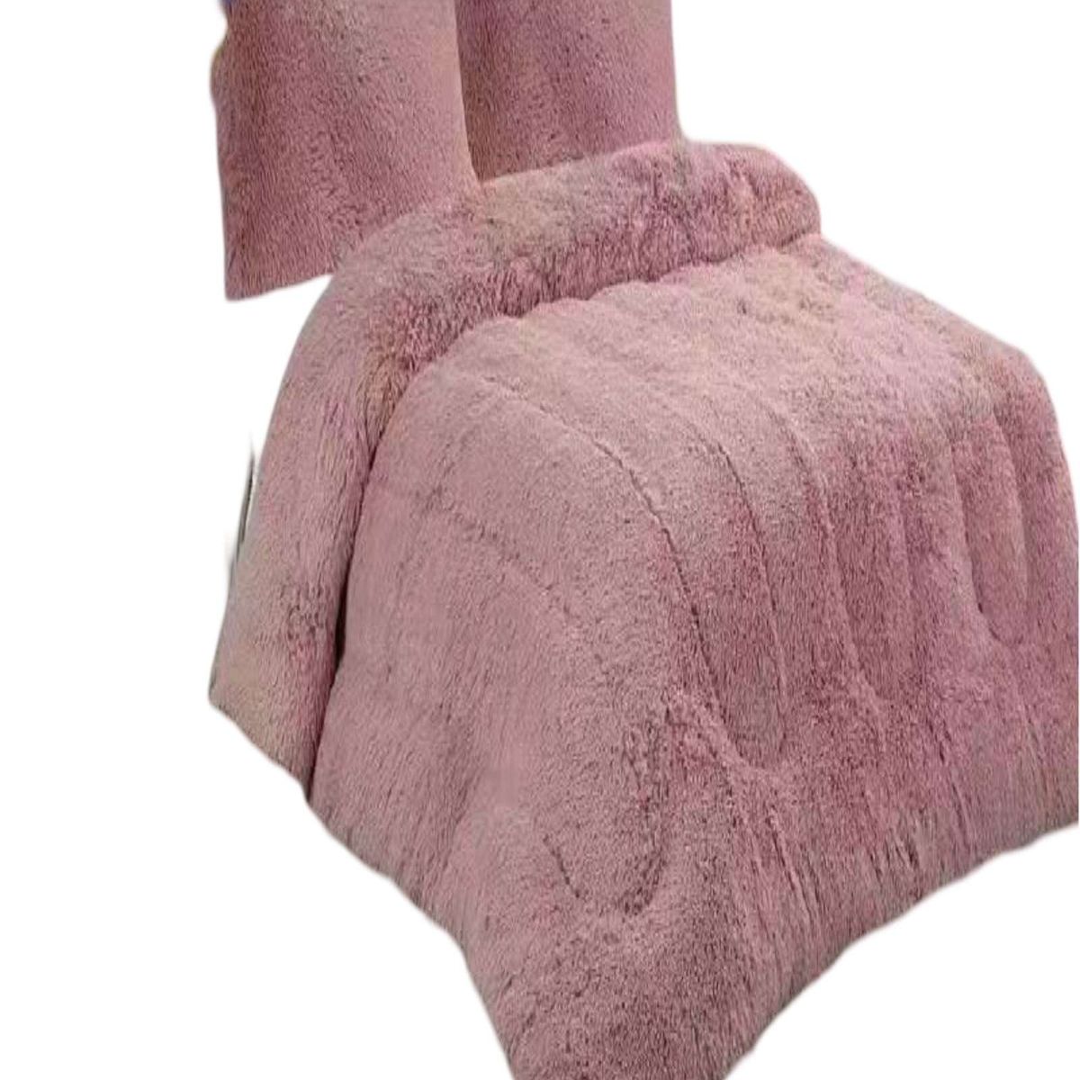 GENERICO - PLUMON CHIPORRO PELUDO PLAZA Y MEDIA ROSADO