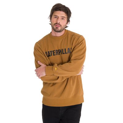 Imagen 2 del producto Polerón Logo Crewneck Unisex Café