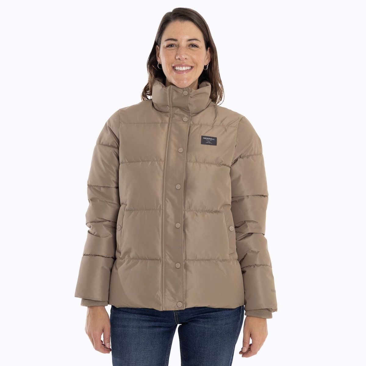 MERRELL - Parka Mujer Puffa Café MERRELL