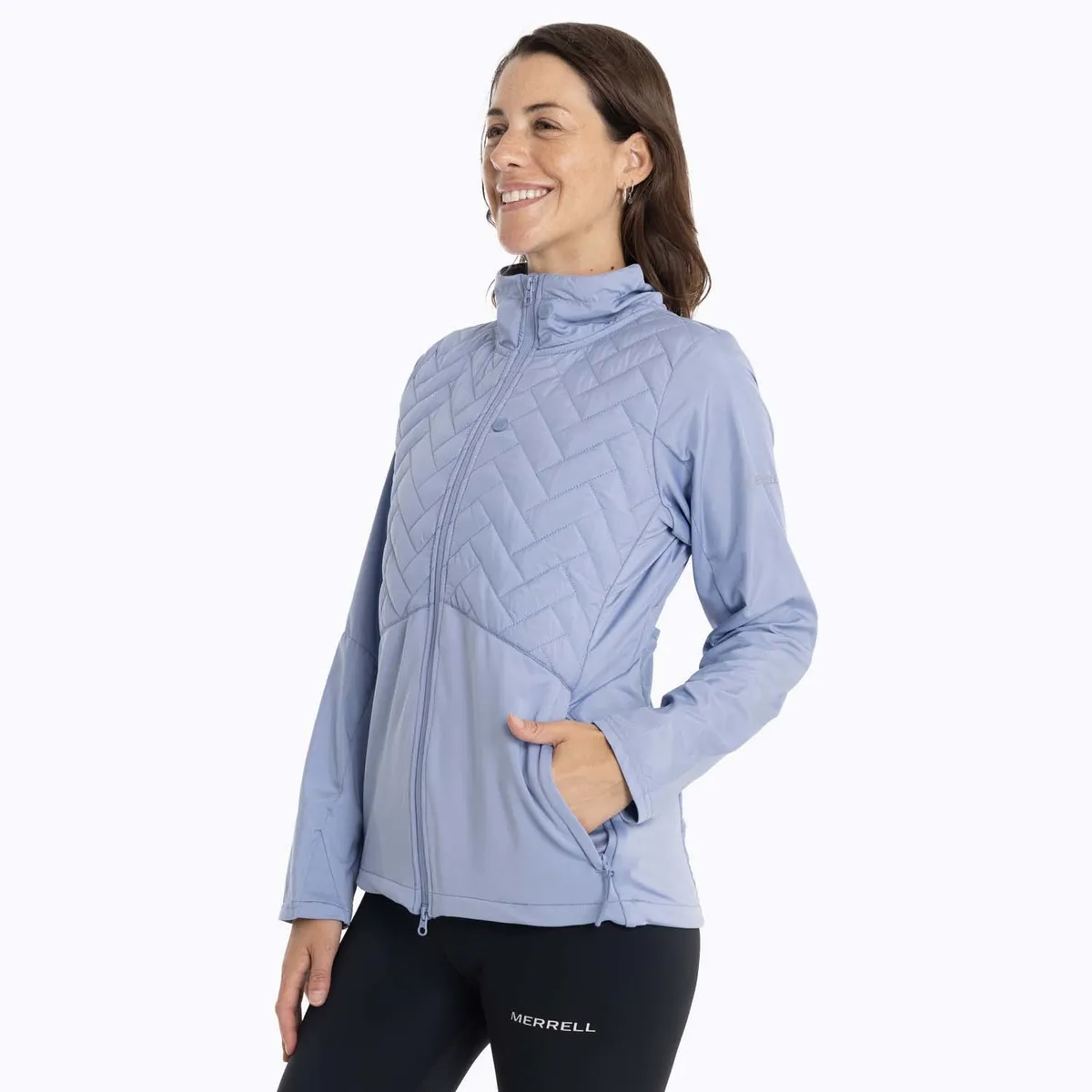MERRELL - Poleron Mujer Selway Celeste MERRELL