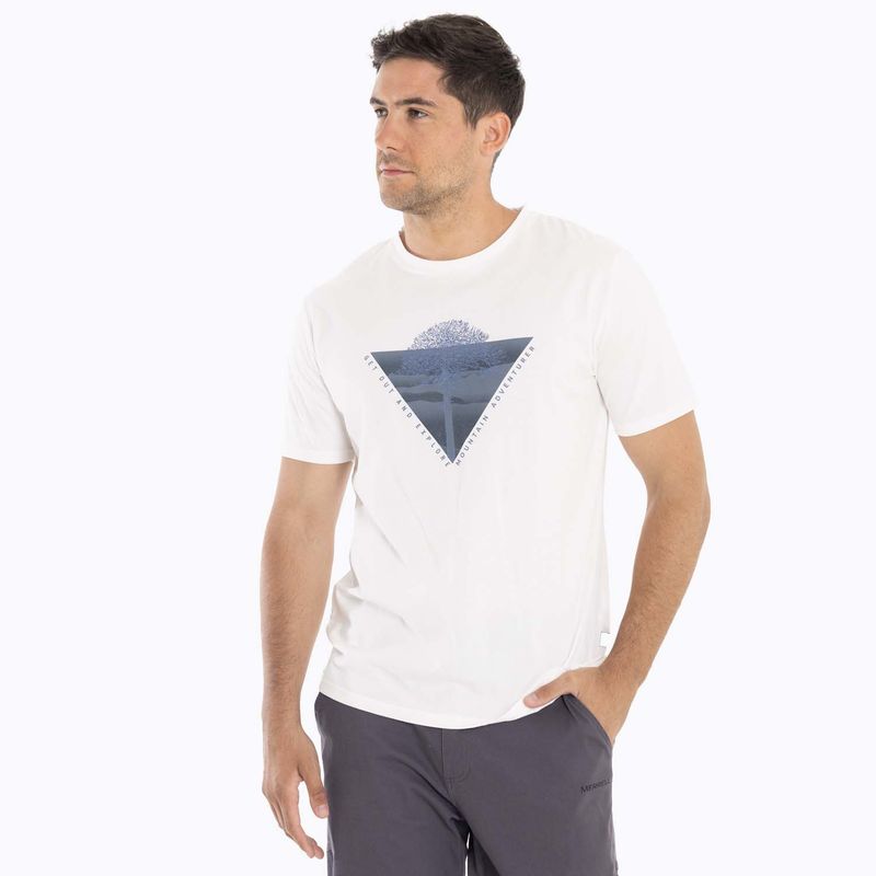 MERRELL - Polera Hombre Suwannee Blanco MERRELL