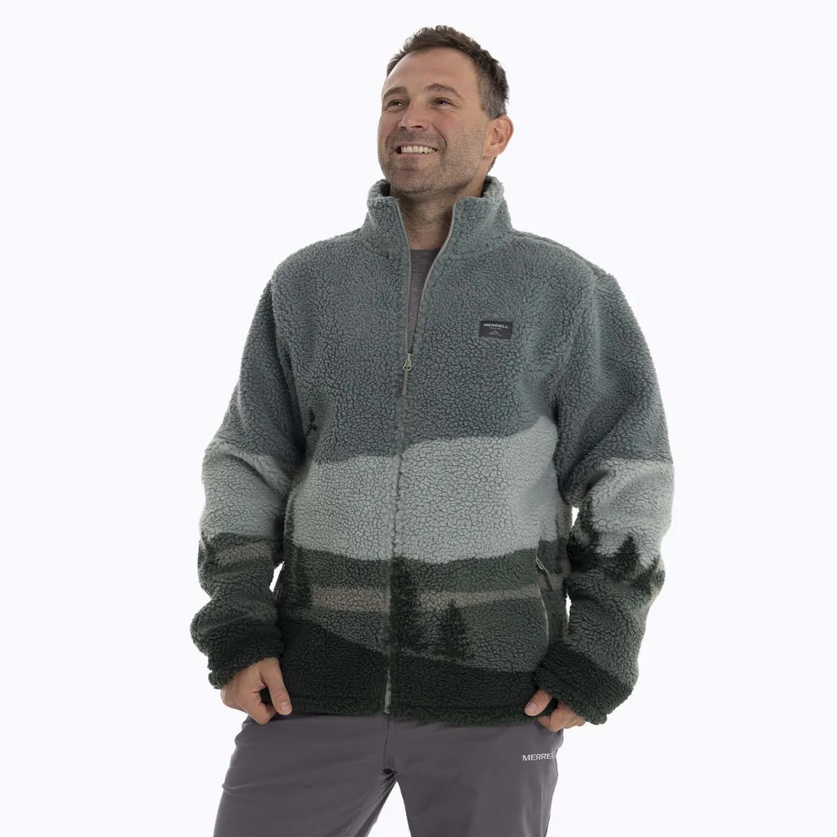 MERRELL - Polar Hombre Lands Sherpa Verde MERRELL