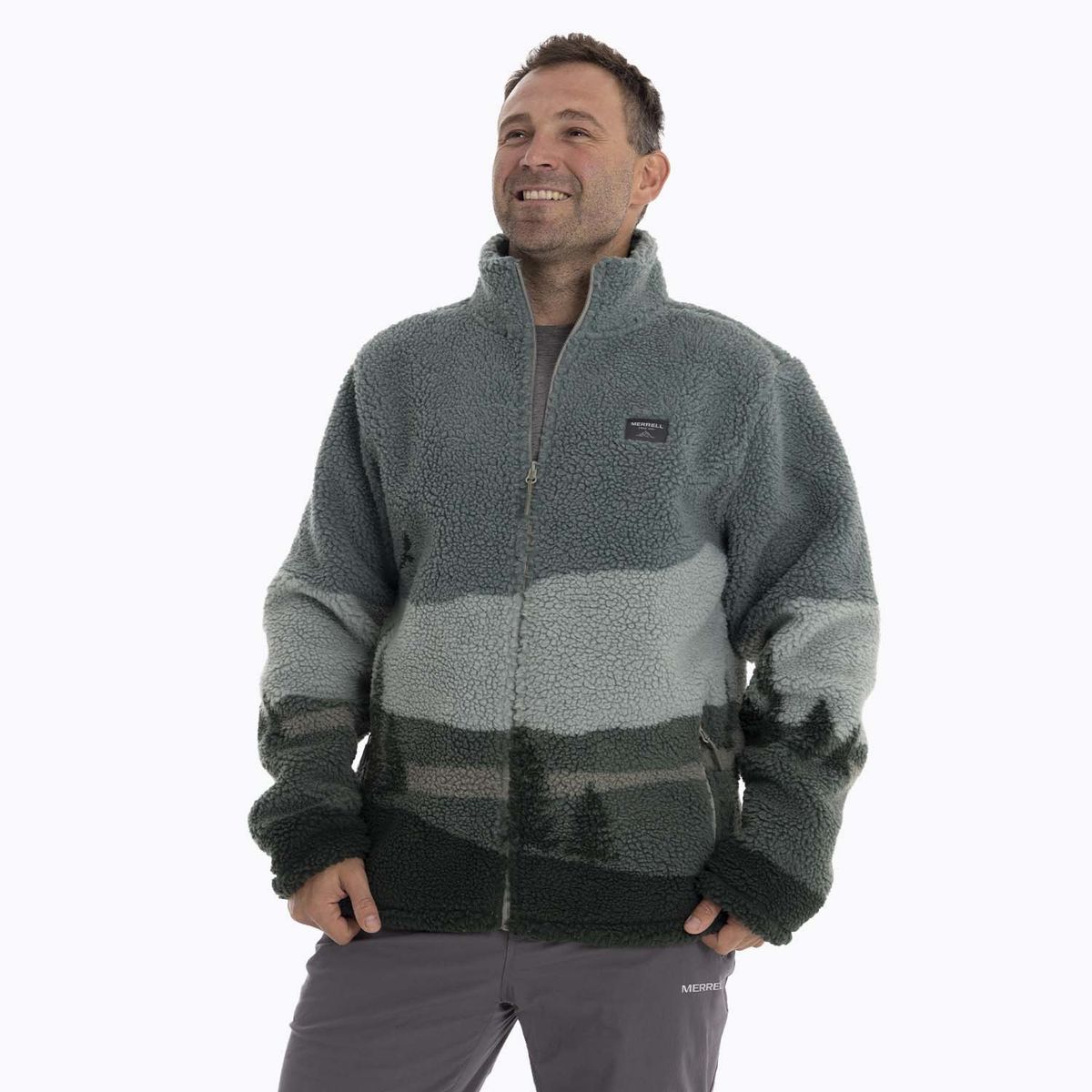 MERRELL - Polar Hombre Lands Sherpa Verde MERRELL